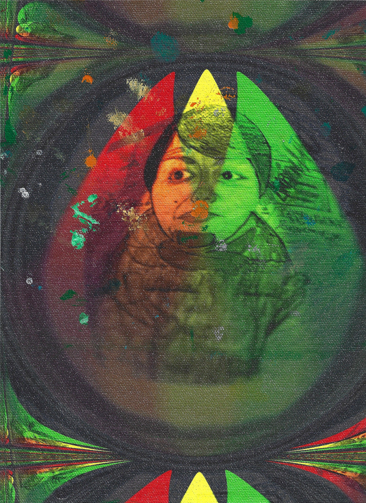 ONE of ONE>two-sided>Original on reverse "